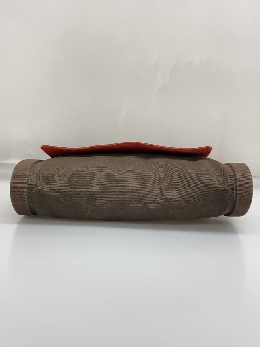 IL BISONTE Shoulder Bag Leather RED 4