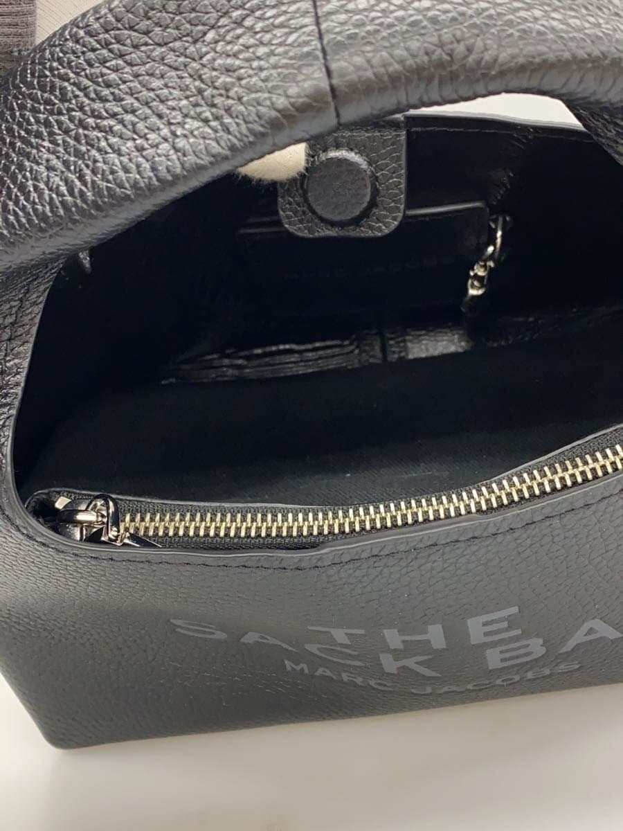 MARC JACOBS24AW THE LETEAR SACK BAG MINI Sack Bag Tote Bag BLK 6
