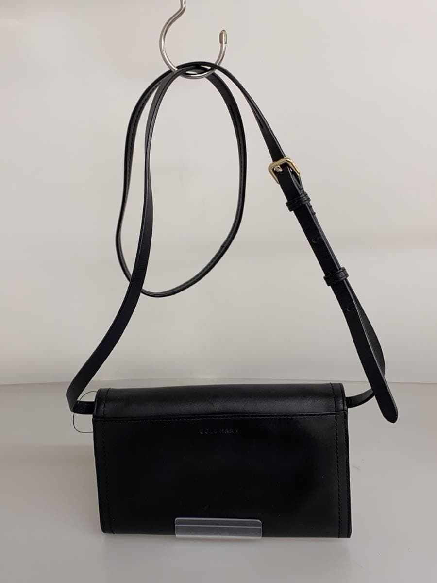 COLE HAAN shoulder bag -- BLK solid color 3