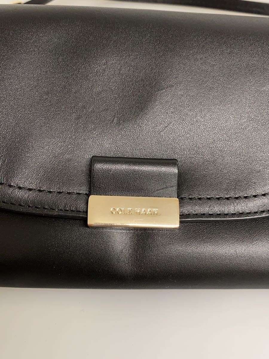 COLE HAAN shoulder bag -- BLK solid color 5