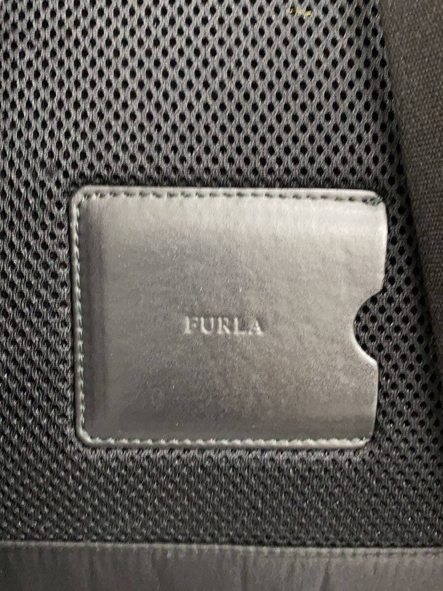 FURLA Backpack BLK Stripe 5