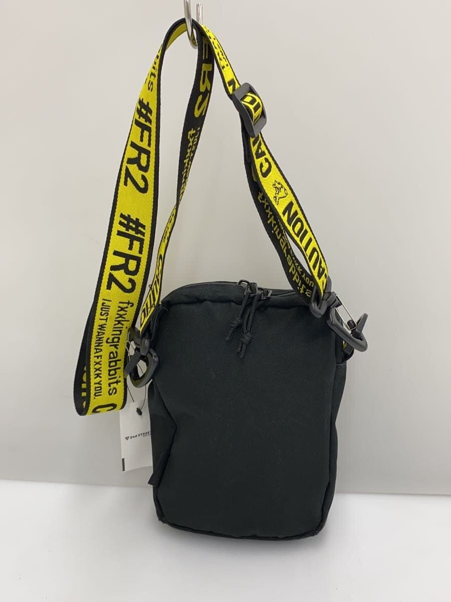 X-LARGE x #FR2 Shoulder Bag BLK Solid 3