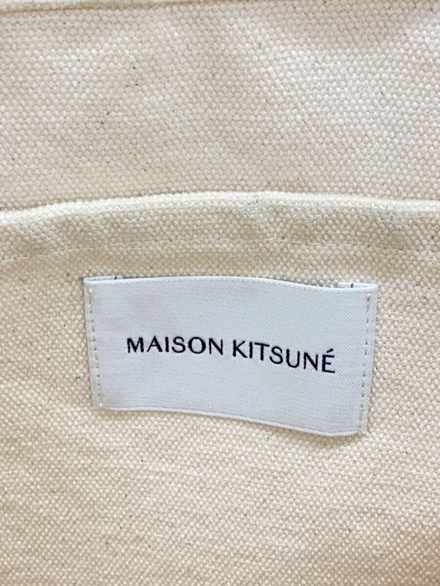 MAISON KITSUNE Tote Bag Cotton IVO Solid LW05101WW0050 5