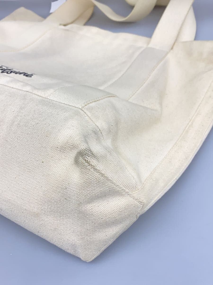 MAISON KITSUNE Tote Bag Cotton IVO Solid LW05101WW0050 7