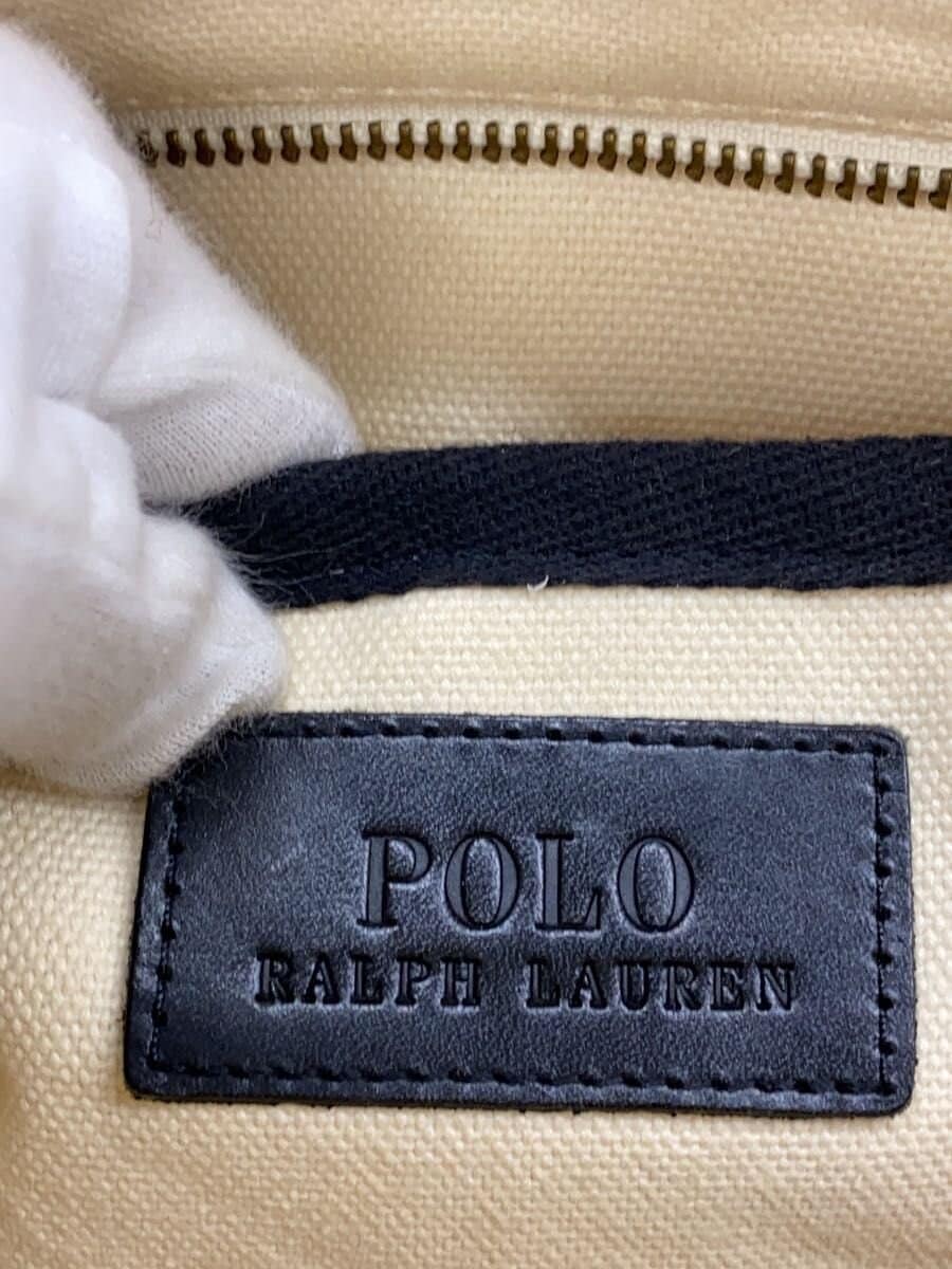 POLO RALPH LAUREN Tote Bag Cotton IVO Solid 0200012771 5