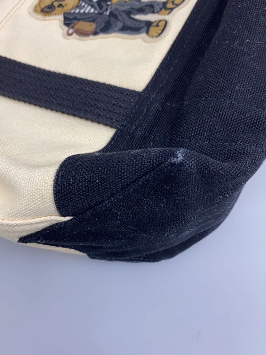 POLO RALPH LAUREN Tote Bag Cotton IVO Solid 0200012771 7
