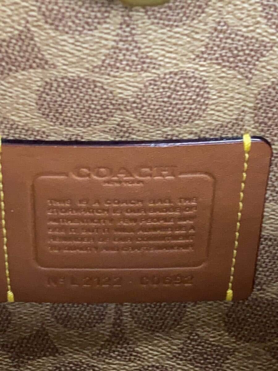 COACH Willow Tote_Color Block_With Signature Canvas Interior Leather GRY Solid 5