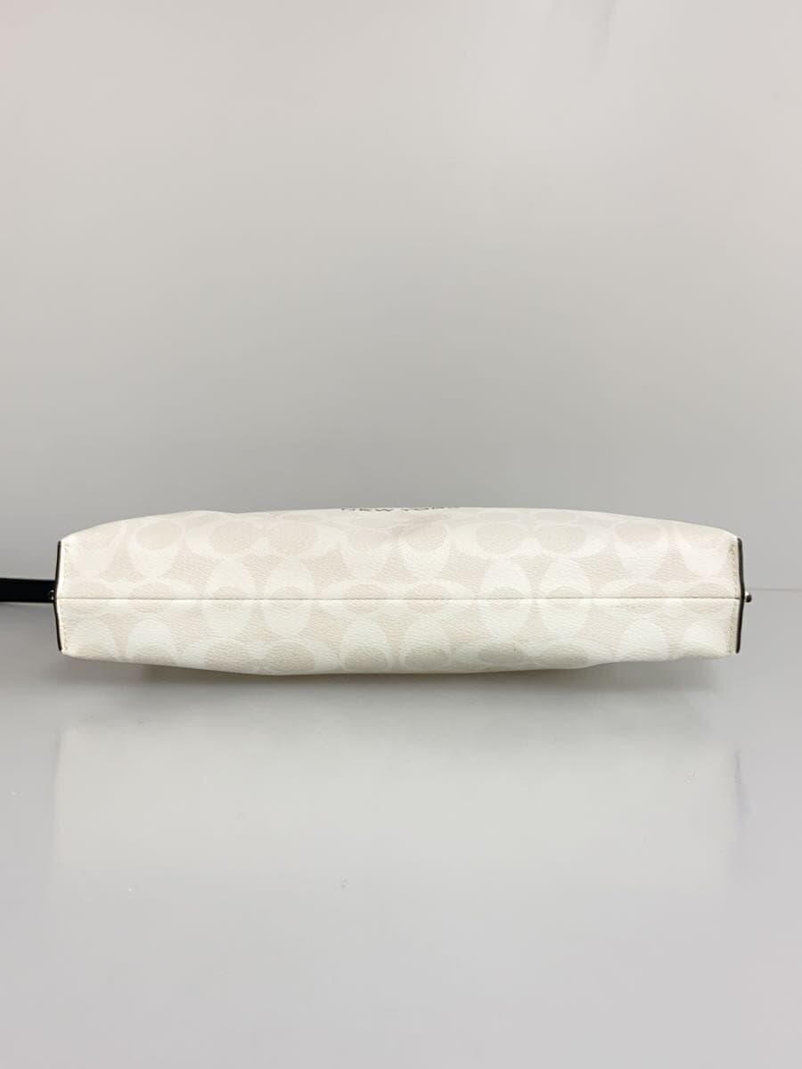 COACH Pouch PVC WHT CP198 4
