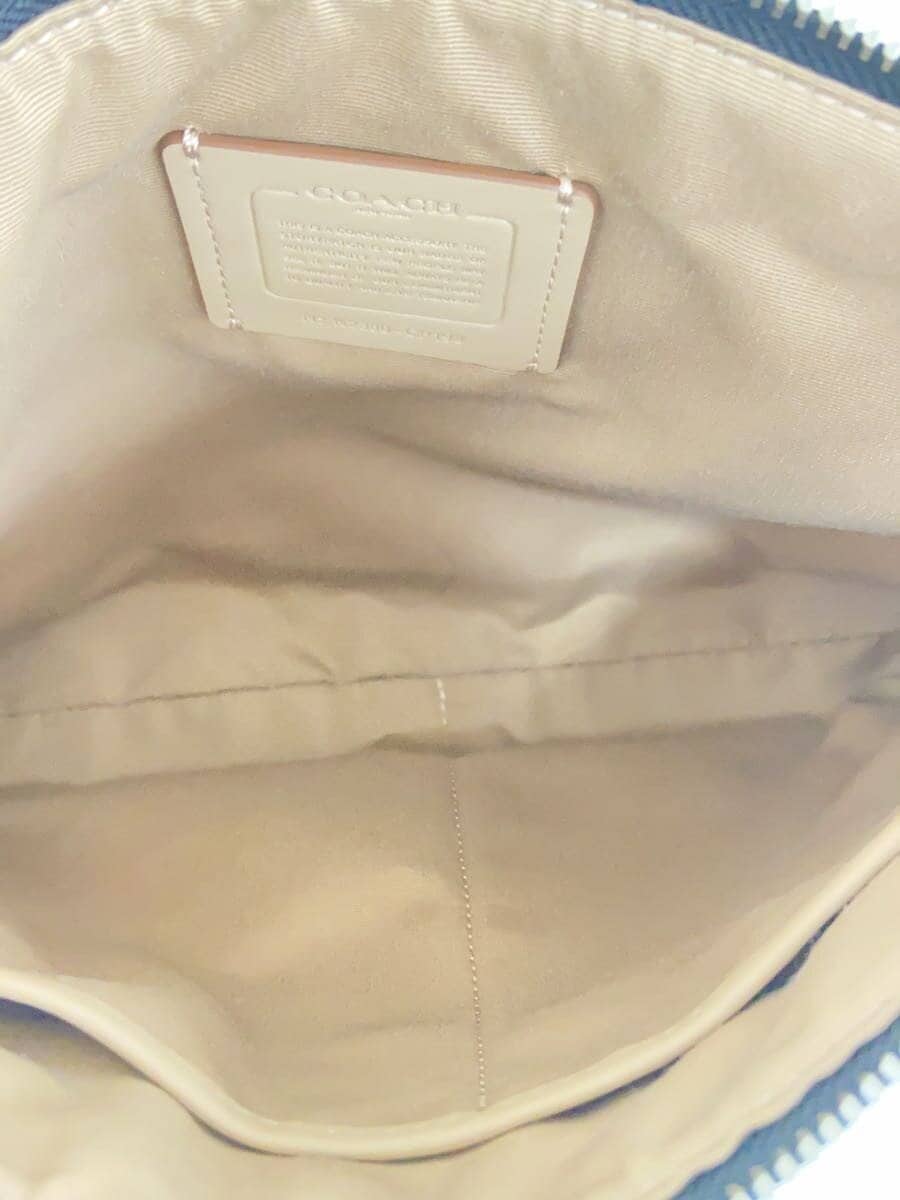 COACH Pouch PVC WHT CP198 6