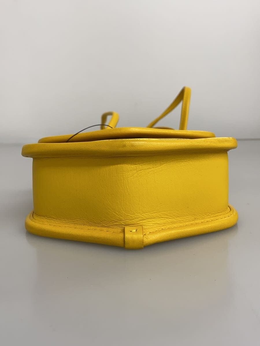 COACH Shoulder Bag Leather YLW M1980-2891 4