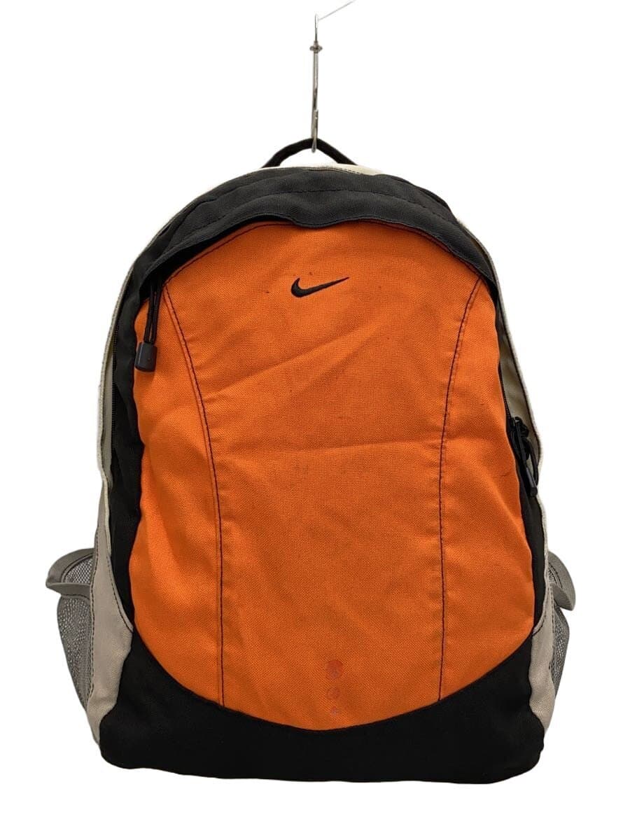 NIKE backpack Polyester Beige Solid color