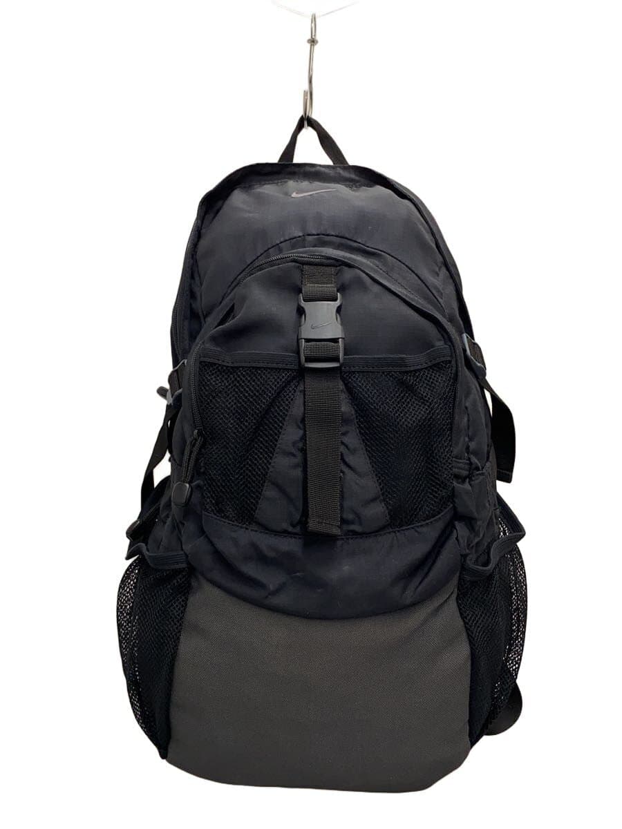 NIKE backpack Polyester Black Plain