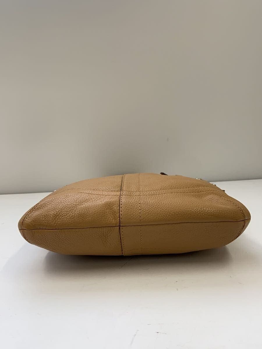 COACH Shoulder Bag Leather BEG L1173-F16514 4