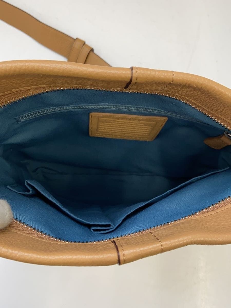 COACH Shoulder Bag Leather BEG L1173-F16514 6