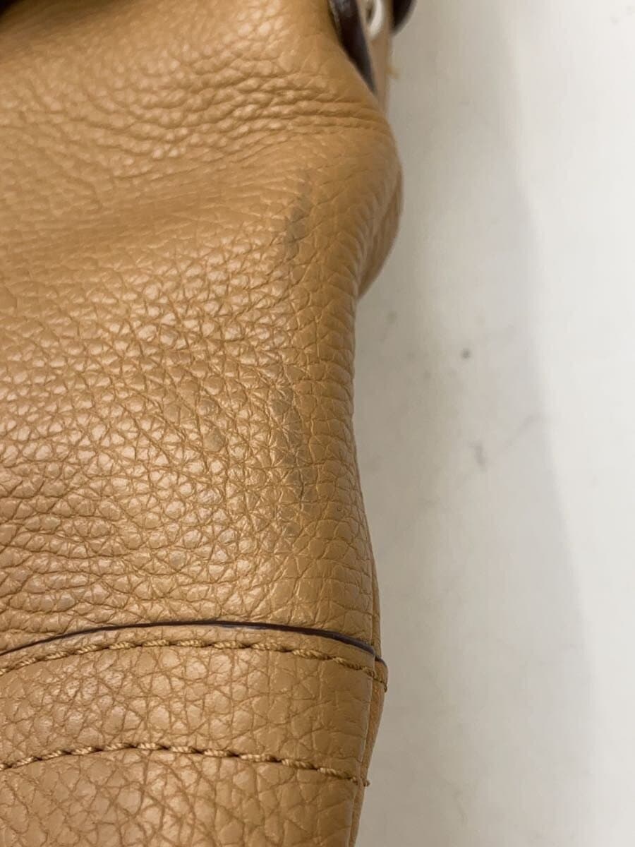 COACH Shoulder Bag Leather BEG L1173-F16514 7