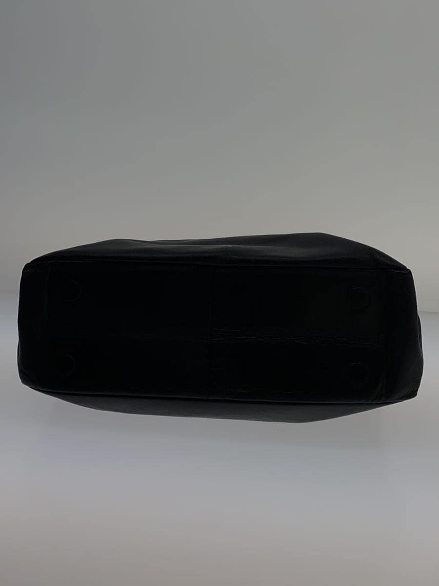 UNDER BAR RAW. Handbag Leather BLK Solid 4