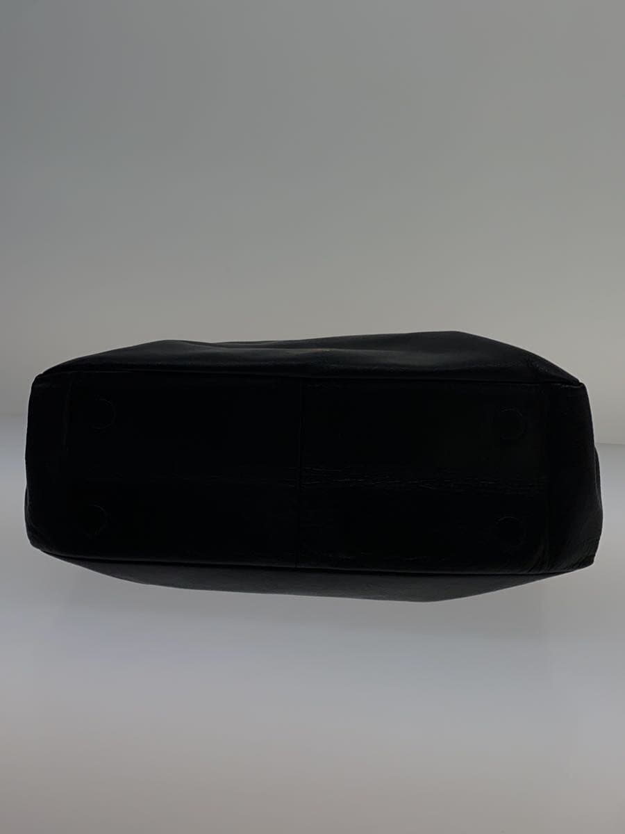 UNDER BAR RAW. Handbag Leather BLK Solid 4