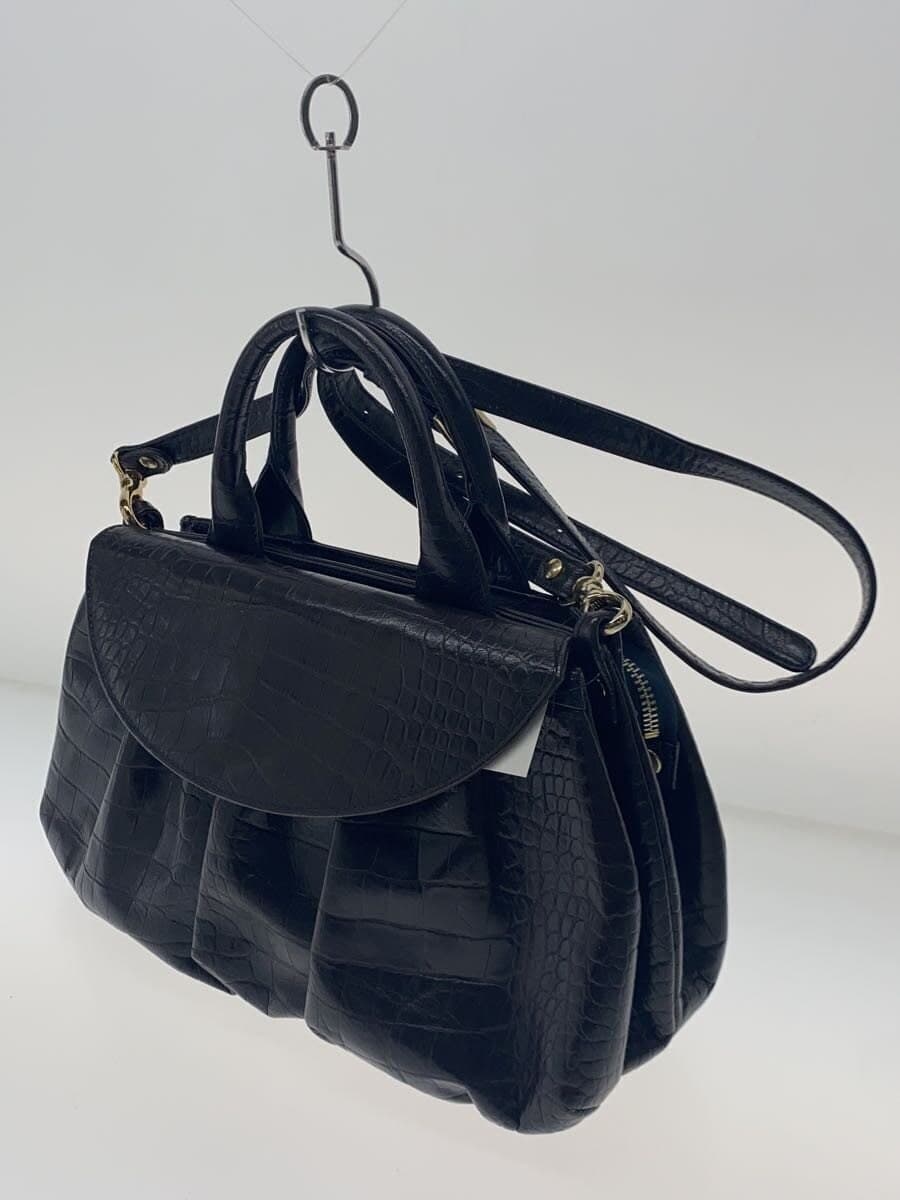 Madame Hiroko Handbag Leather BRW Solid 2