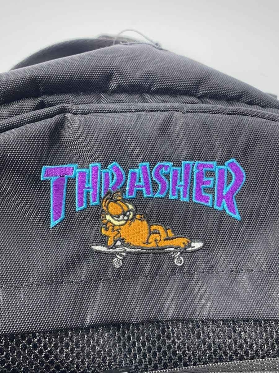 THRASHER Backpack BLK Tear 5