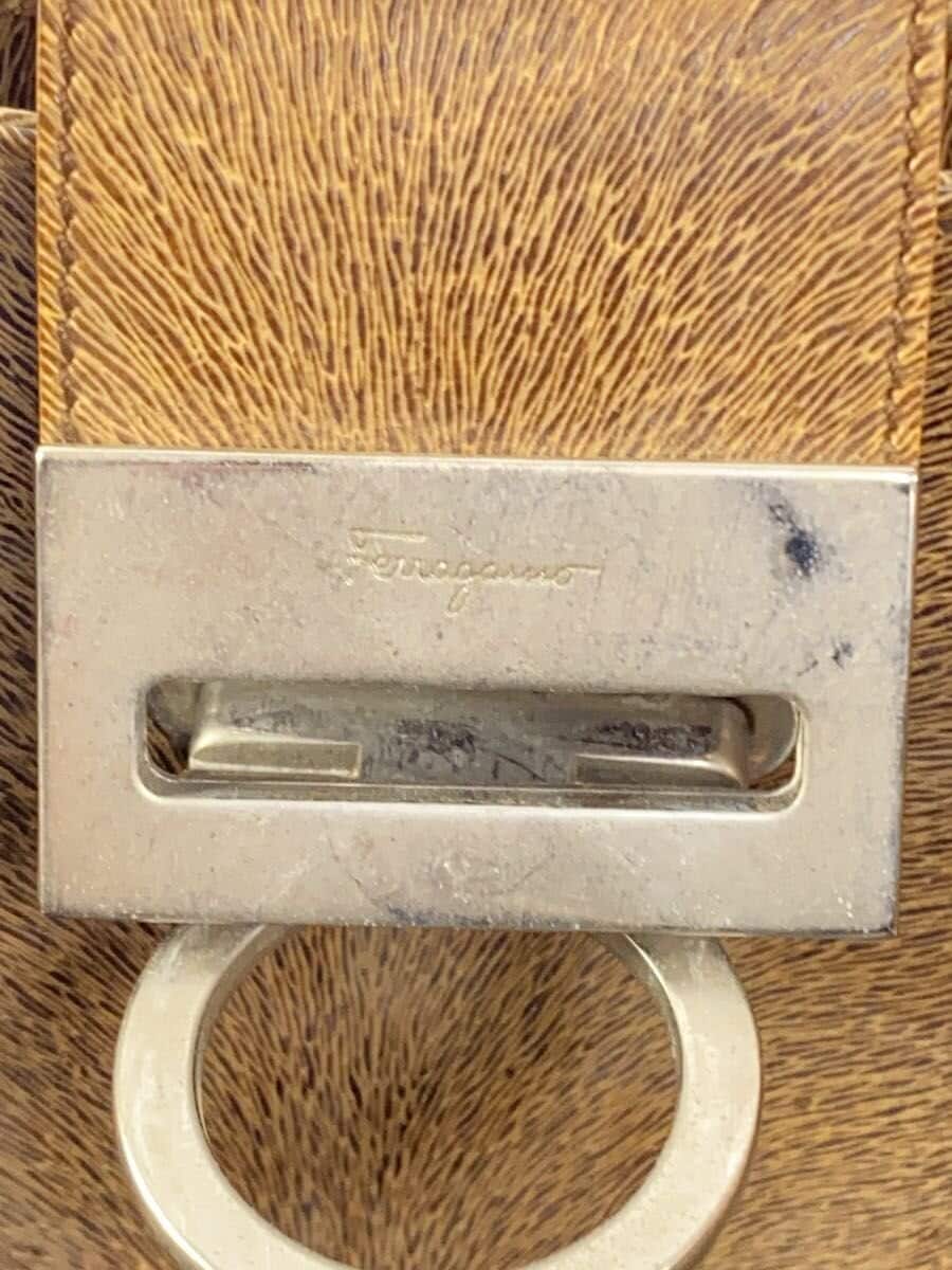 Salvatore Ferragamo Shoulder Bag Leather CML AQ-21 8672 5