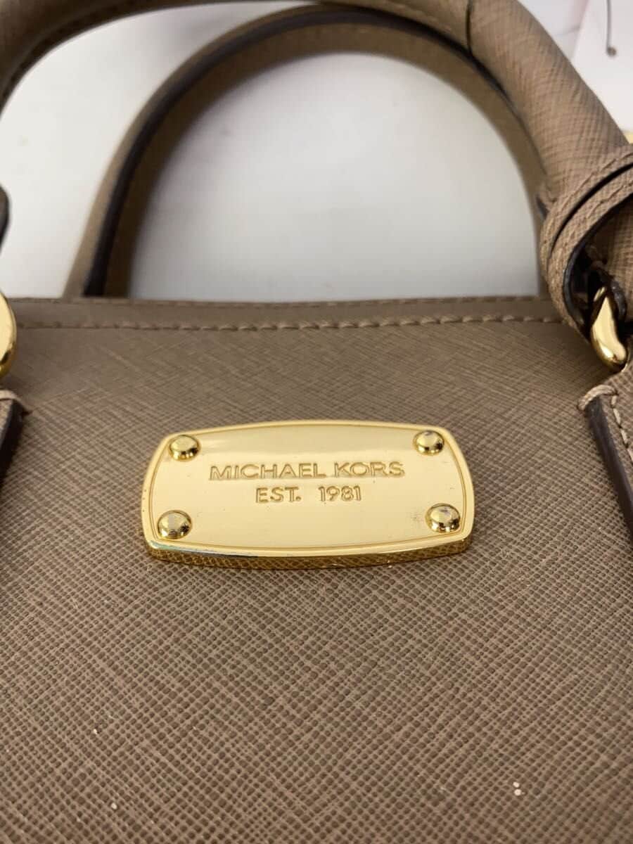 MICHAEL KORS Shoulder Bag PVC BEG 35S3GSAS1L 5