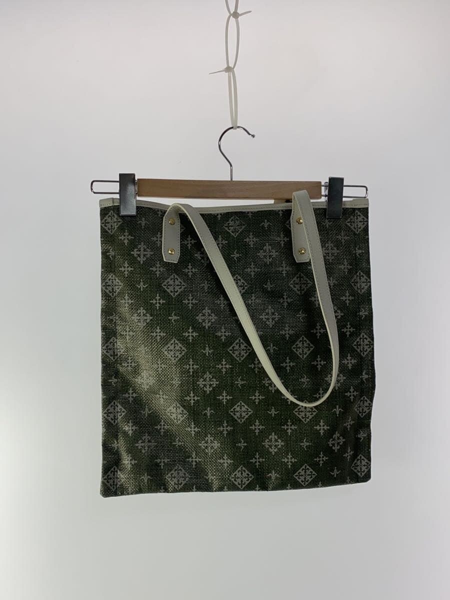 russet Tote Bag GRY All Over Pattern 3