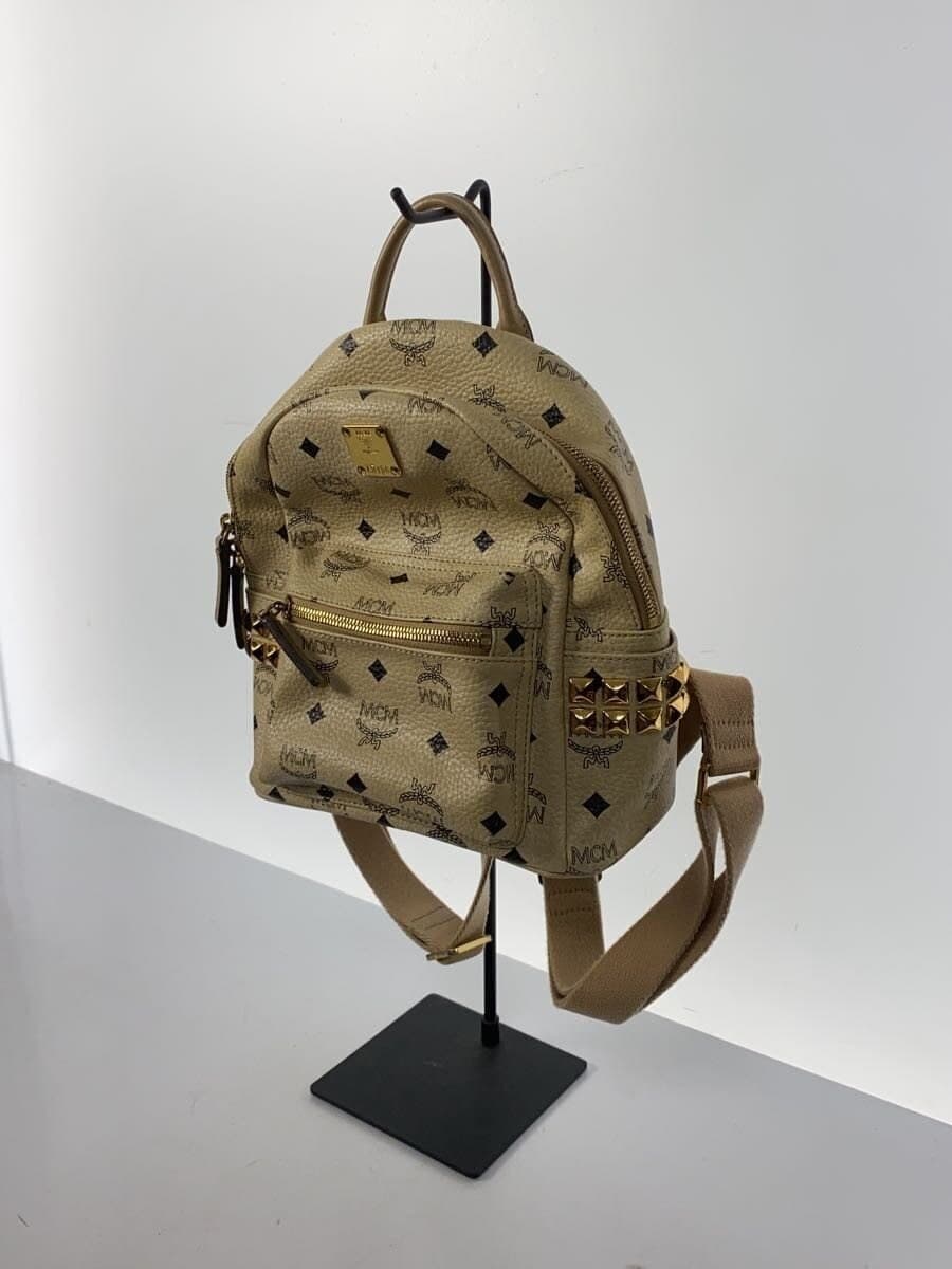 MCM Backpack PVC BEG All-over pattern MMK5SVE41IG001 2