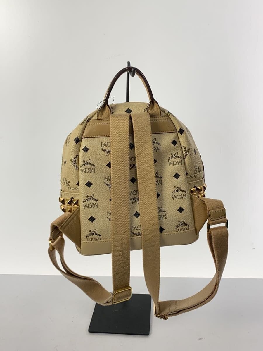 MCM Backpack PVC BEG All-over pattern MMK5SVE41IG001 3