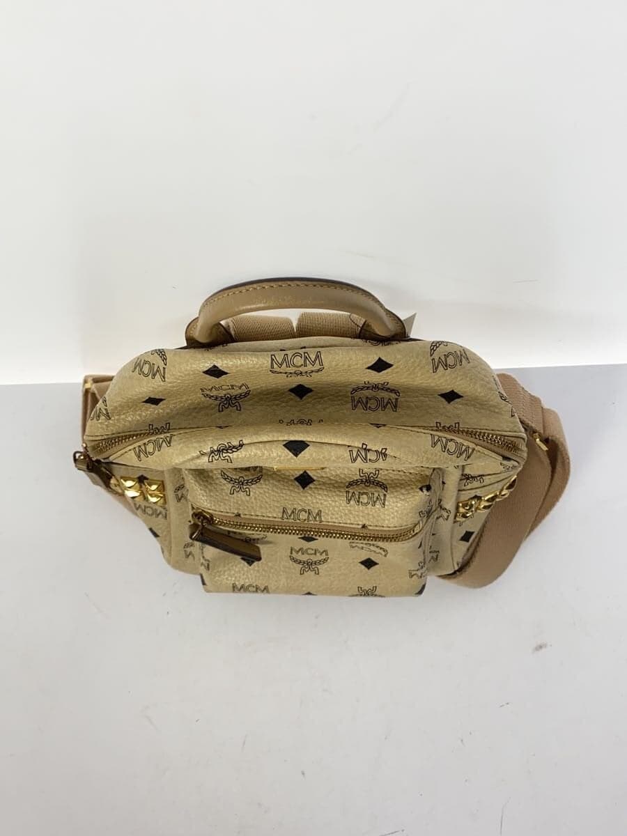 MCM Backpack PVC BEG All-over pattern MMK5SVE41IG001 4