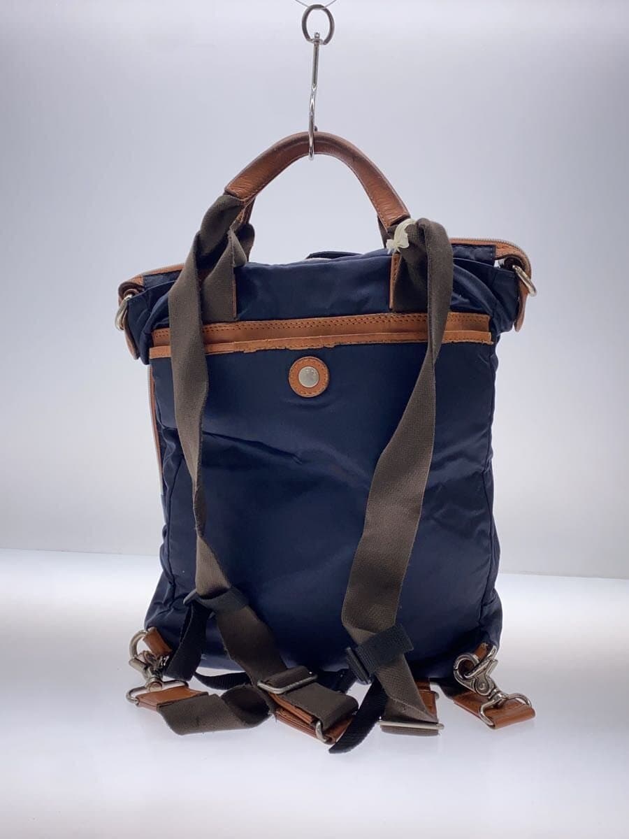 Orobianco3-Way Backpack Briefcase Nylon NVY 3