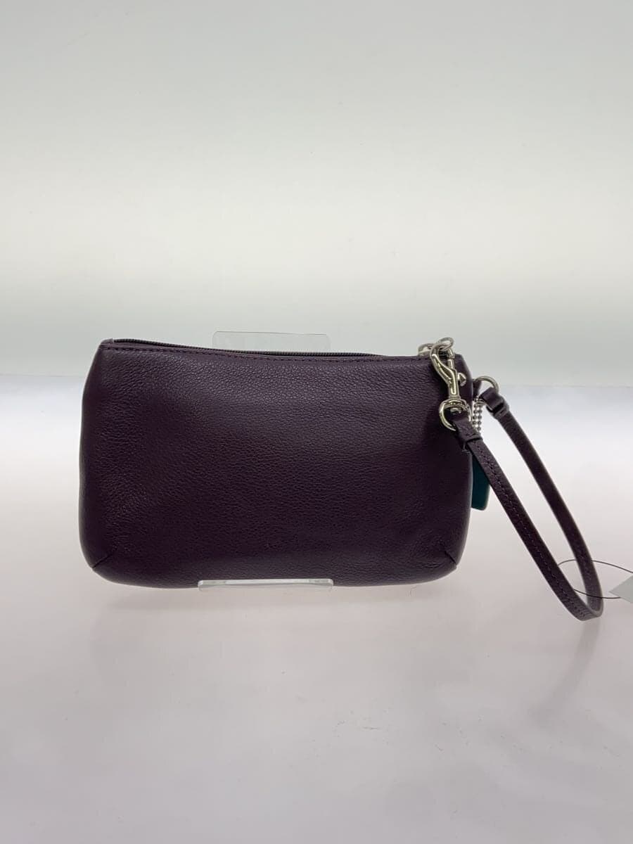 COACH Handbag Leather BRD Solid 3