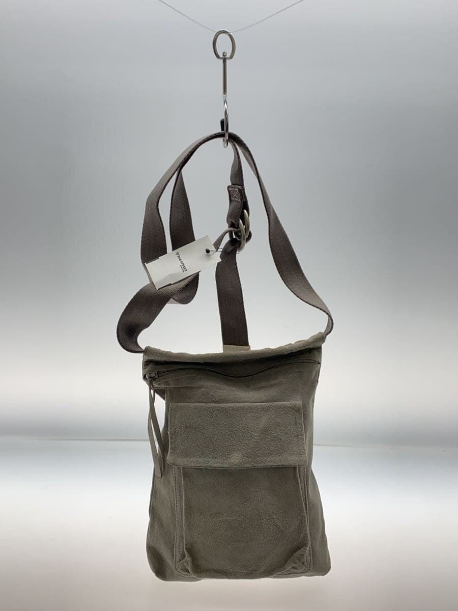 Hender Scheme Shoulder Bag Suede GRY 3