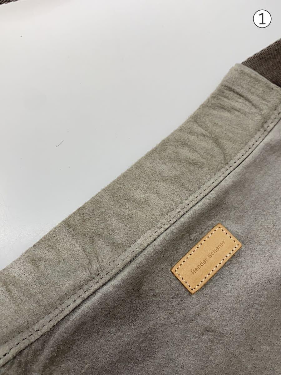 Hender Scheme Shoulder Bag Suede GRY 7