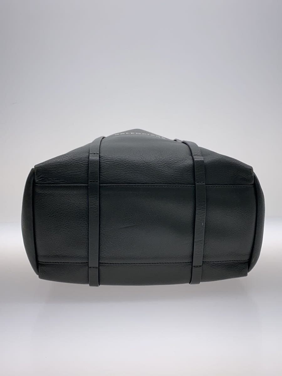 BALENCIAGA Everyday S Tote Bag Leather BLK 475199 4