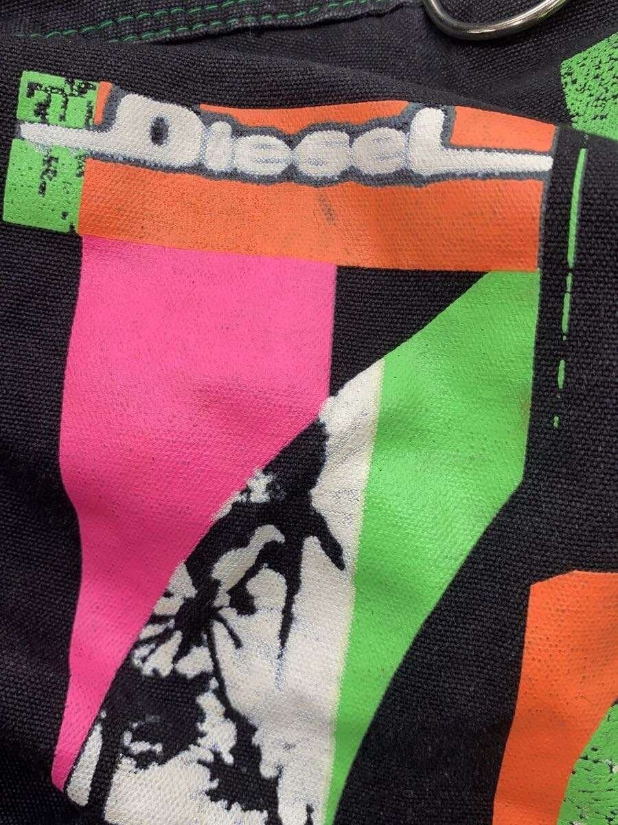 DIESEL Boston Bag Cotton BLK 7