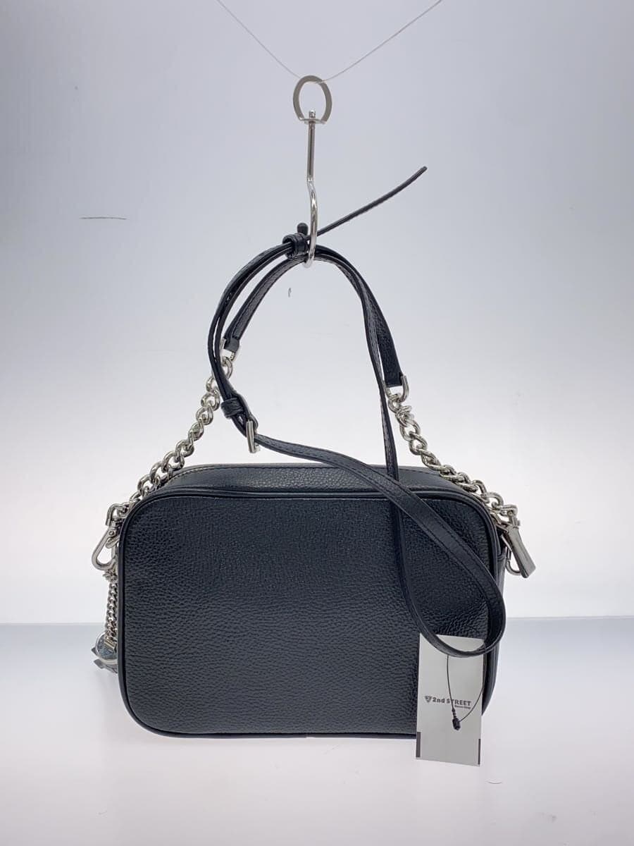 MICHAEL KORS Shoulder Bag Leather BLK PA-2102 3