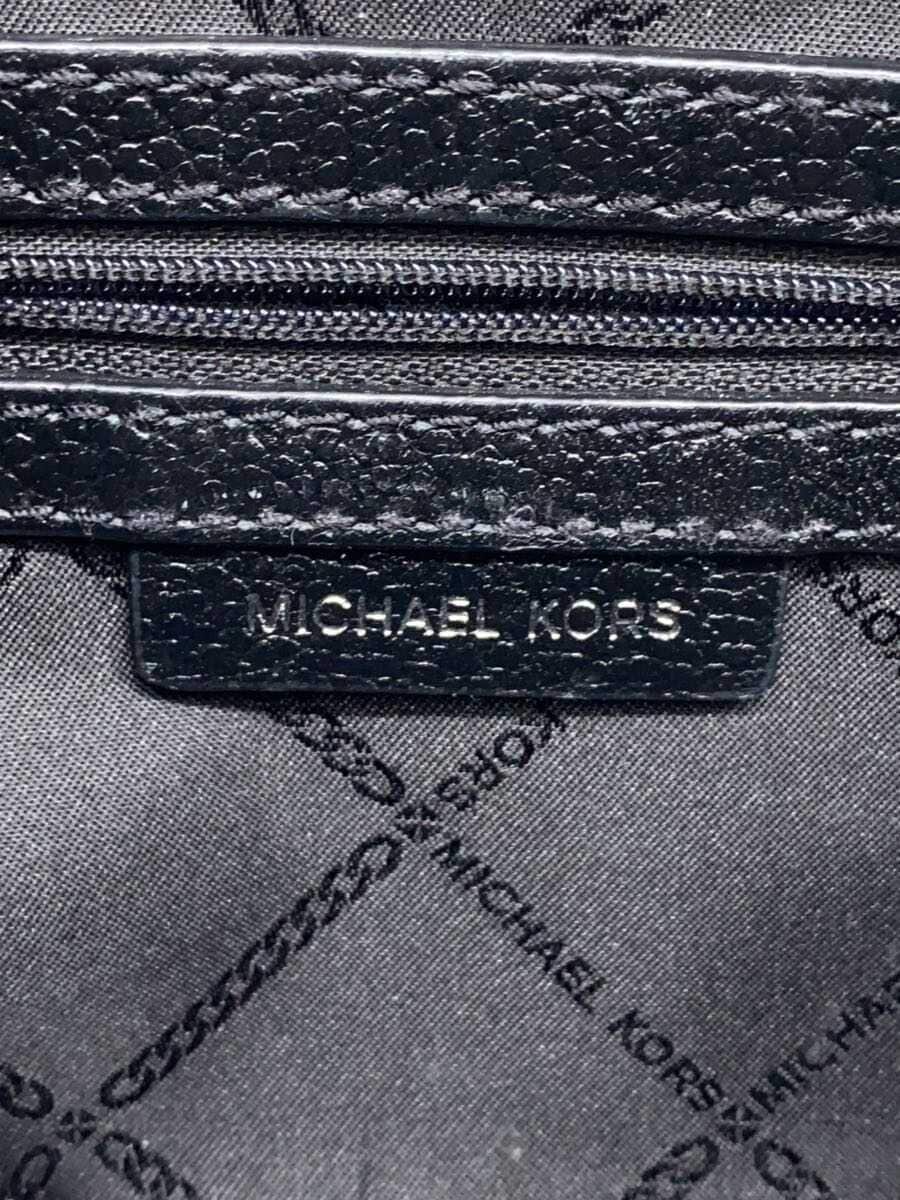 MICHAEL KORS Shoulder Bag Leather BLK PA-2102 5