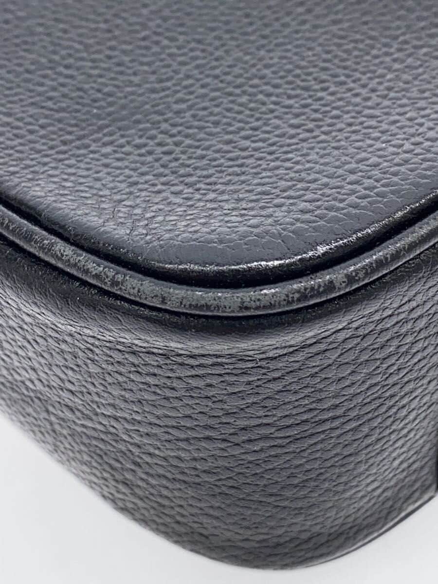 MICHAEL KORS Shoulder Bag Leather BLK PA-2102 7