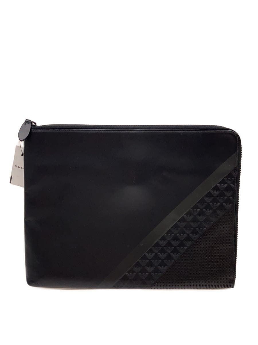 EMPORIO ARMANI Briefcase Leather BLK