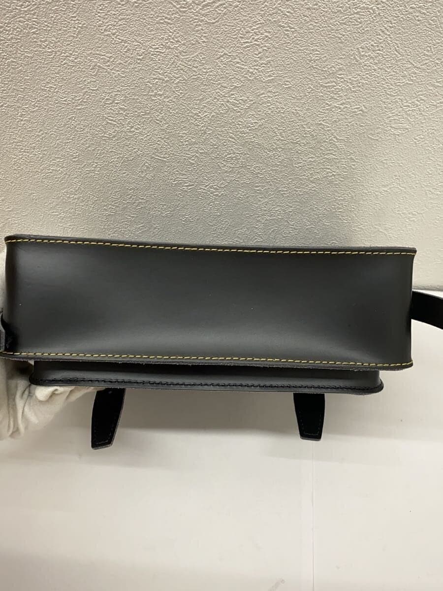 Dr.Martens11 Inch Satchel Bag Shoulder Bag Leather BLK 4