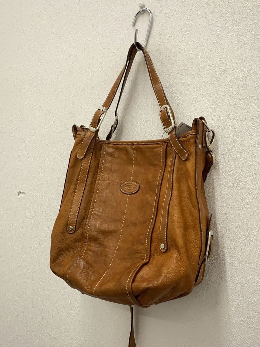 TOD’S2-Way Handbag G Line Shoulder Bag Leather BRW 2