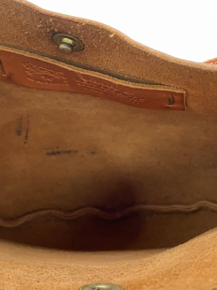 IL BISONTE Big Logo Shoulder Bag Leather CML 24C35 6