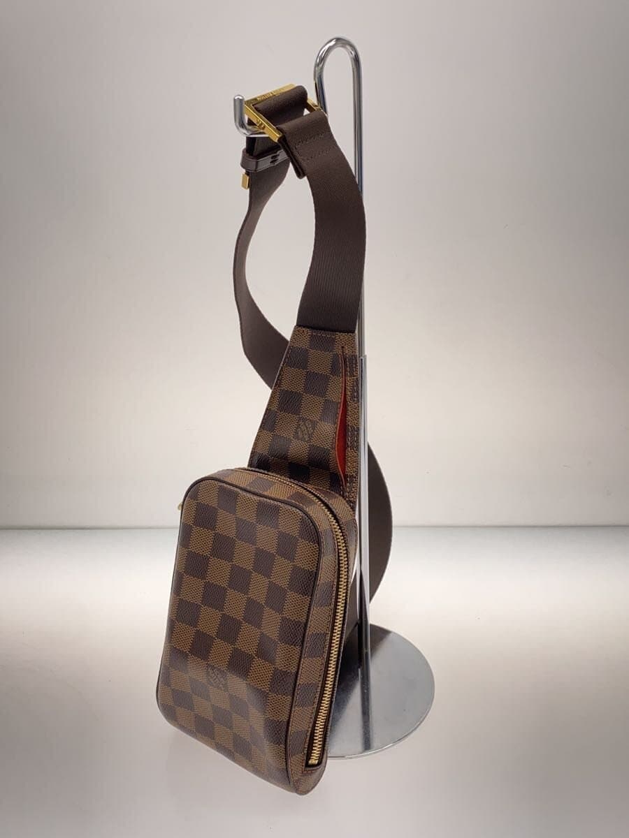 LOUIS VUITTON Geronimos_Damier Ébène PVC BRW N51994 2