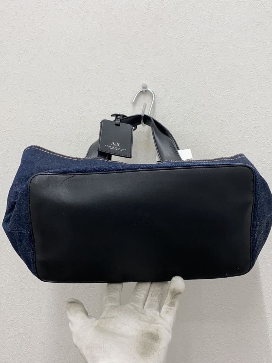 ARMANI EXCHANGE Tote Bag Denim IDG 4