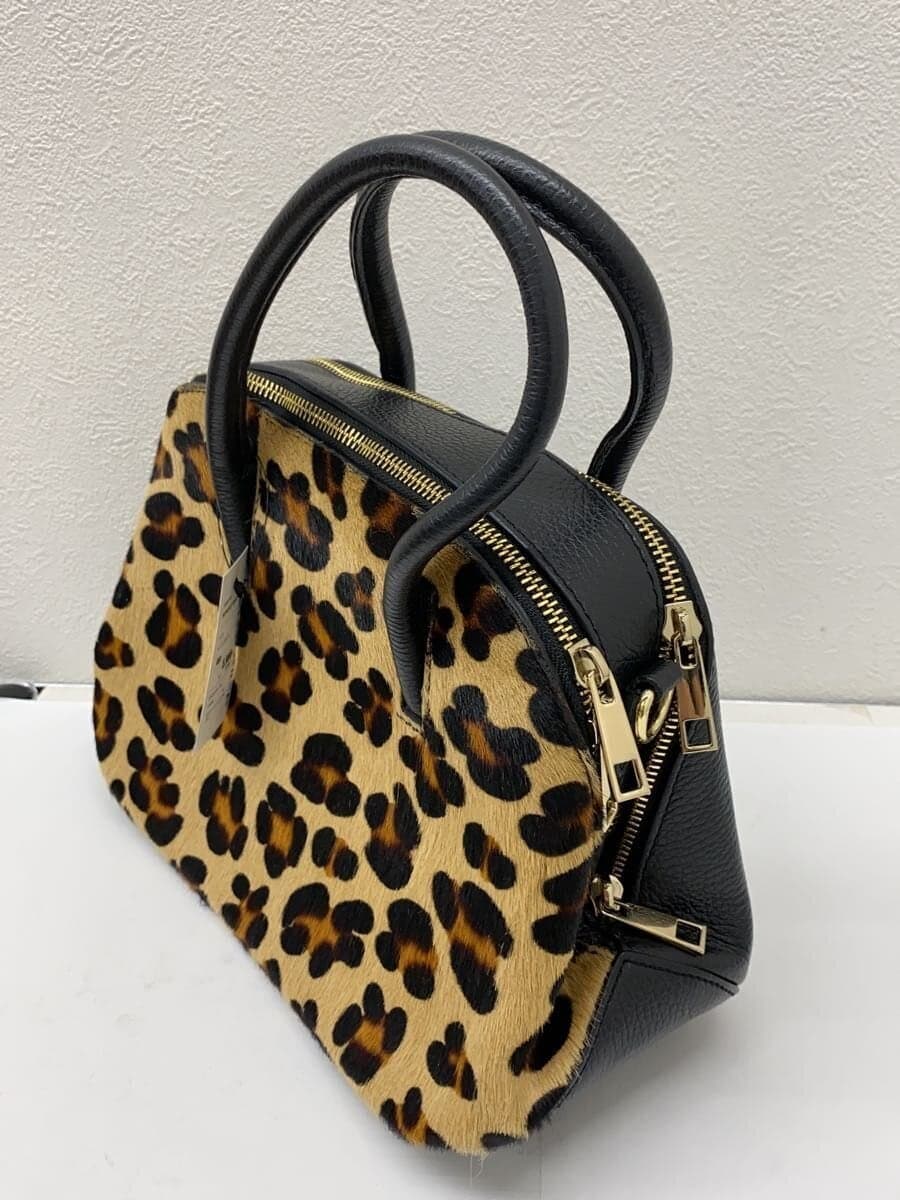 SAMUELE BARONI Shoulder Bag Pony Hair CML Animal 2