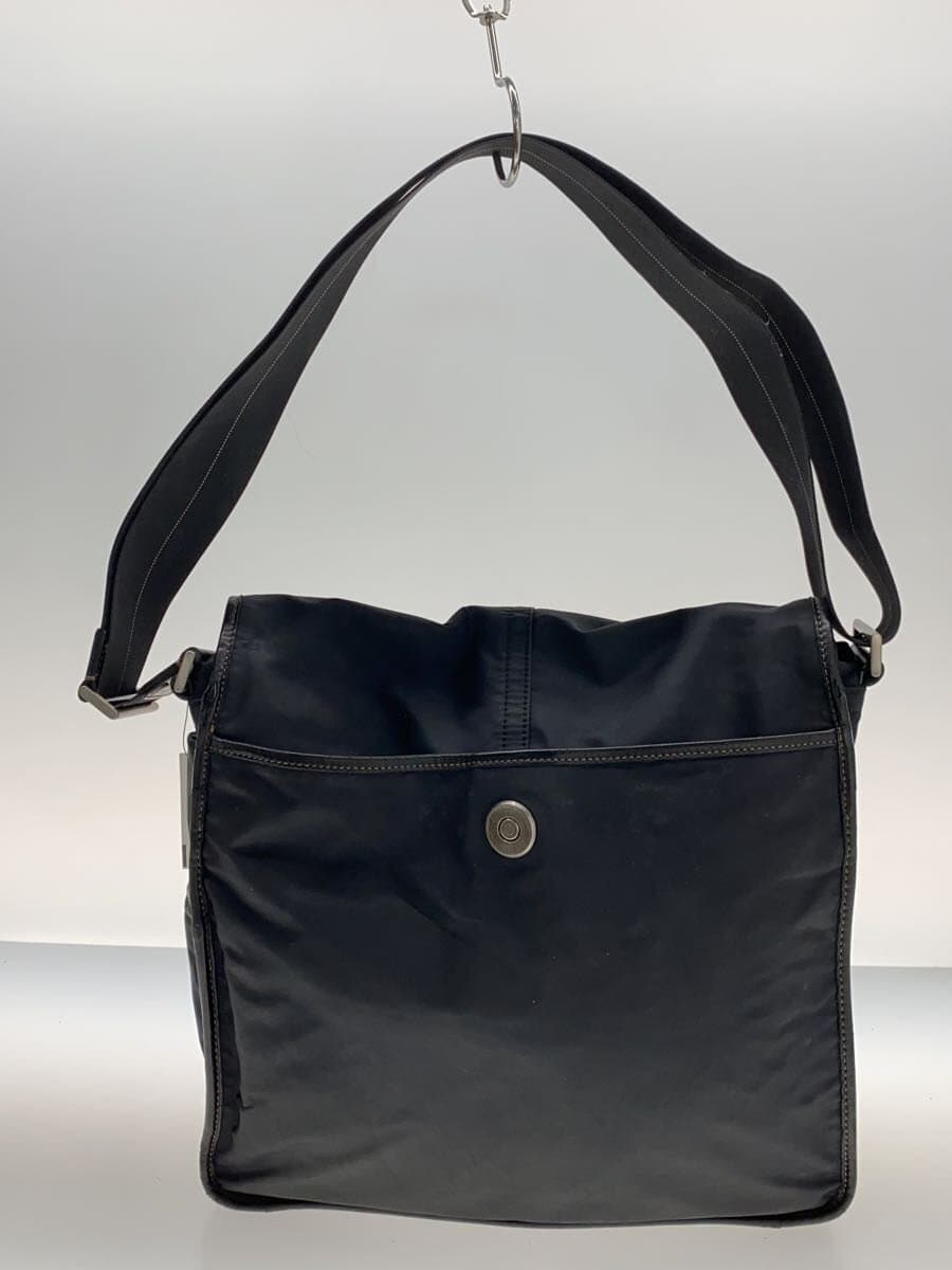 COACH Shoulder Bag Nylon BLK Solid 5373 3