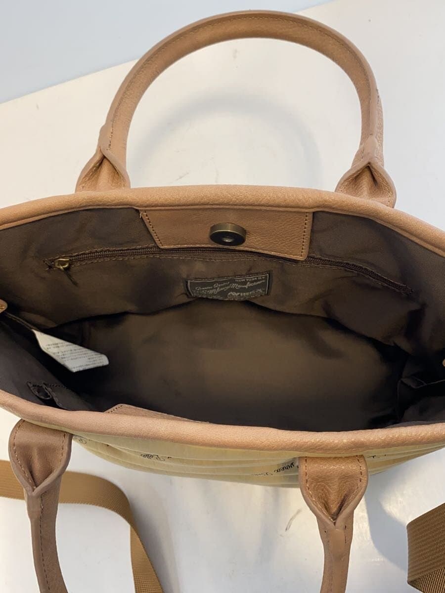 AVIREX Handbag Polyester BEG 6