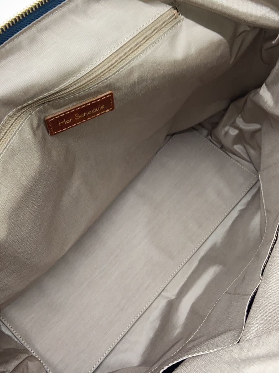 Her Schedule Tote Bag Nylon NVY 6