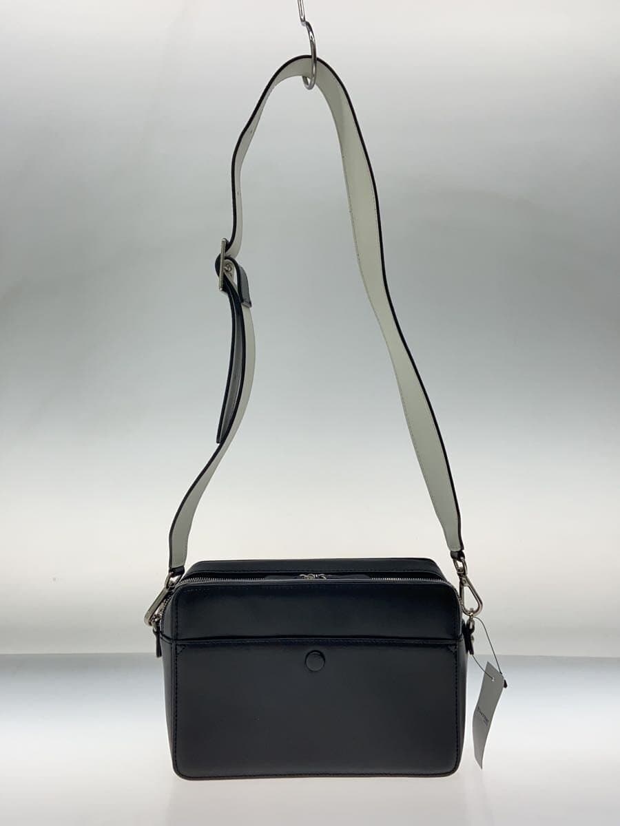 YONFA Shoulder Bag Leather BLK Solid 3