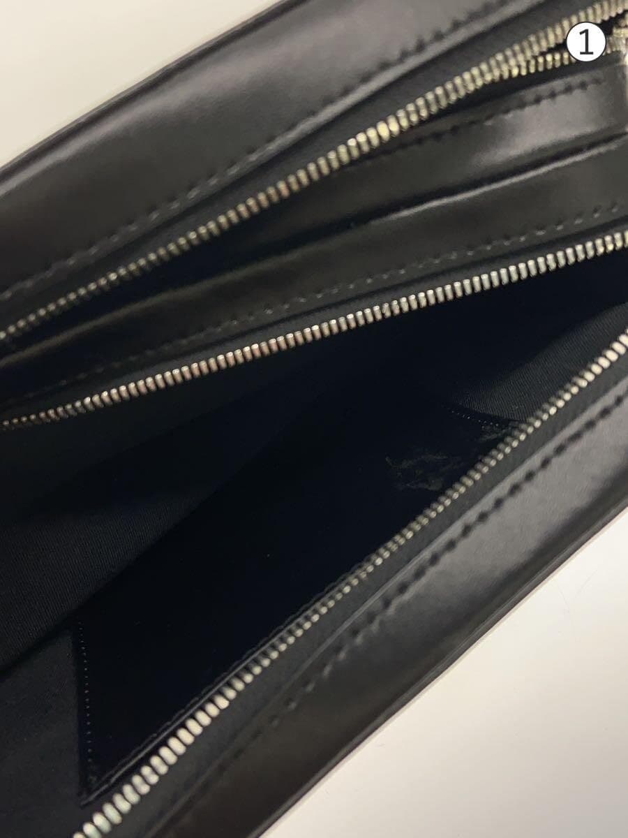 YONFA Shoulder Bag Leather BLK Solid 7